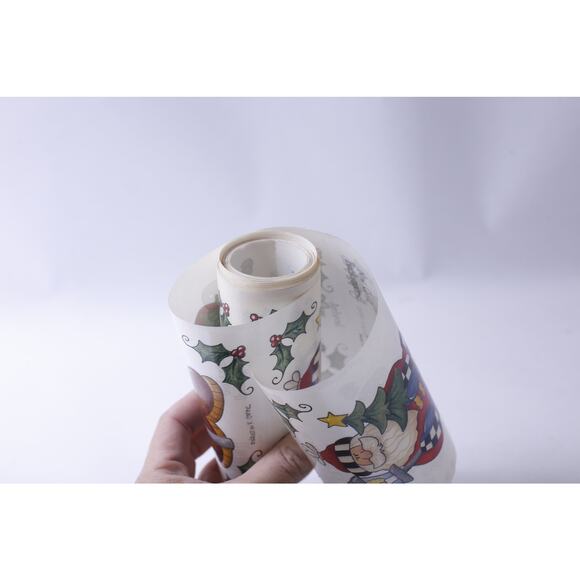 Big Santa, Scrapbooking, Sticker Roll, with Clear Background, designed by - Picture 4 of 4